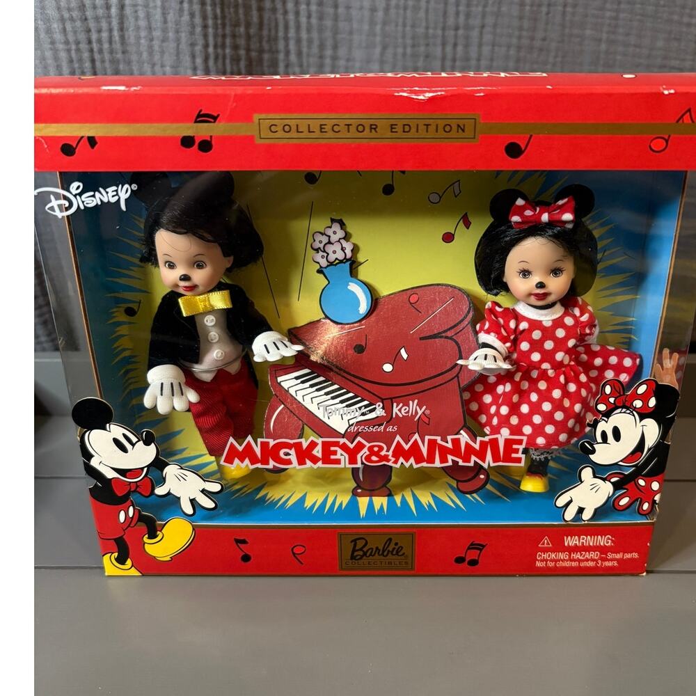 Vintage Barbie Collectables Micky & Minnie Mouse by Mattel